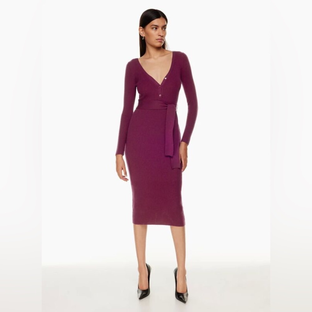 Aritzia Babaton Henley Dress